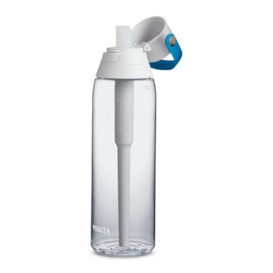 Brita 26 Ounce Premium Filtering Water Bottle with Filter - BPA Free - Clear