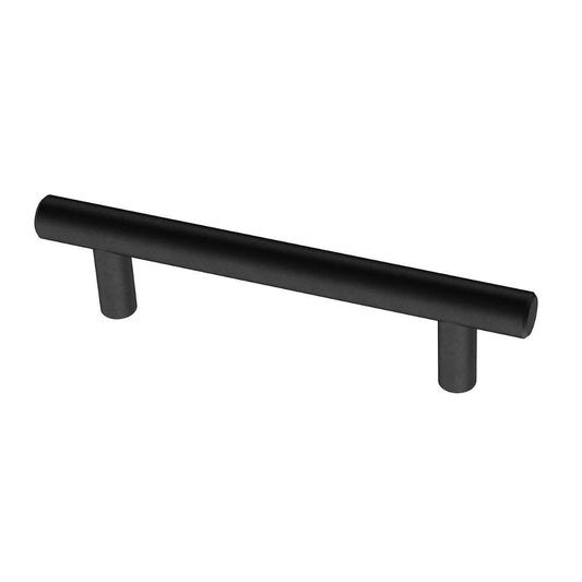 LP01012CFBCP 3.75 in. Centers Bar Cabinet Drawer Pull, Flat Black