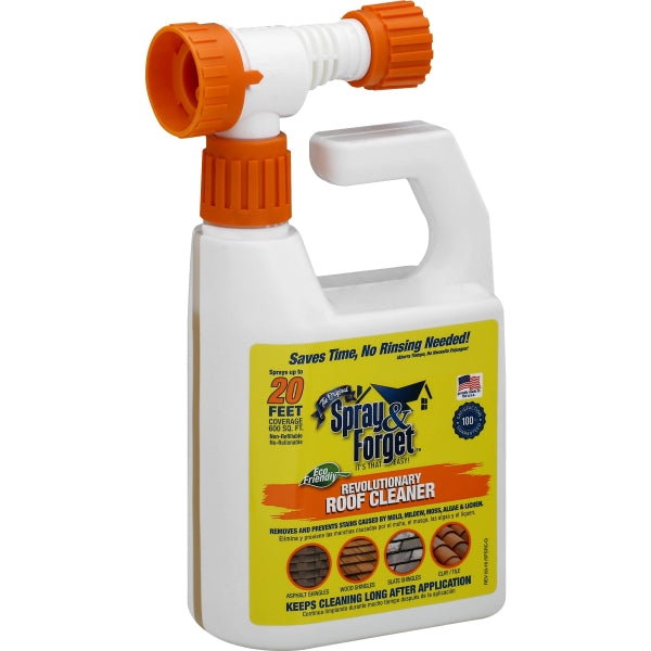 Spray & Forget Super Concentrated Roof Mold & Mildew Cleaner Hose End Sprayer