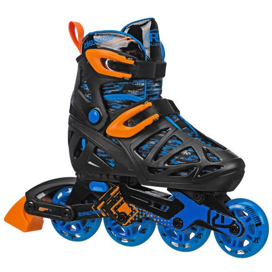 Roller Derby Tracer Boy S Adjustable Inline Skate Small (12-1) USA