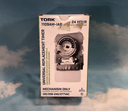 Tork 1109AM-IAP Mechanical Analog Timer Switch  40 Amp