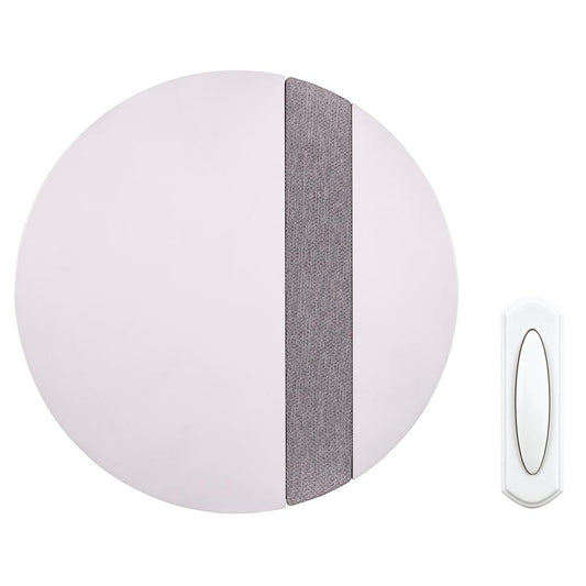 Defiant Wireless Round Battery Operated Door Bell