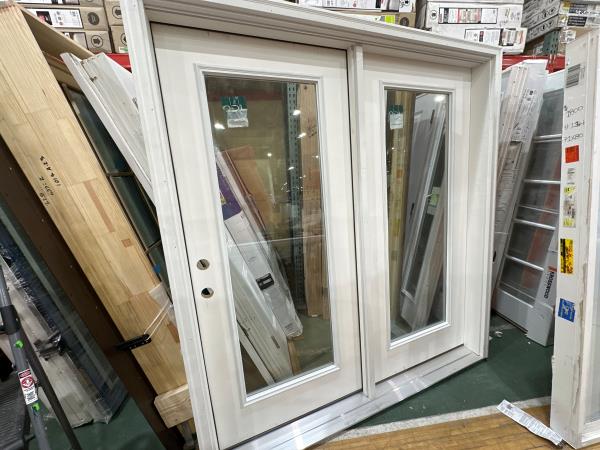 CCIN137 - 78X80 DOUBLE FRONT DOOR WITH GLASS RIGHT HAND