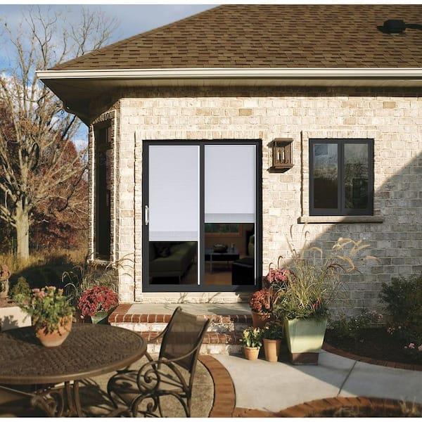 CCIN143 - 72X80 SLIDING PATIO DOOR RIGHT HAND FULL LITE W/ BLINDS