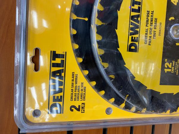 DeWalt 12 in. Construction Circular Saw Blade Combo Pack