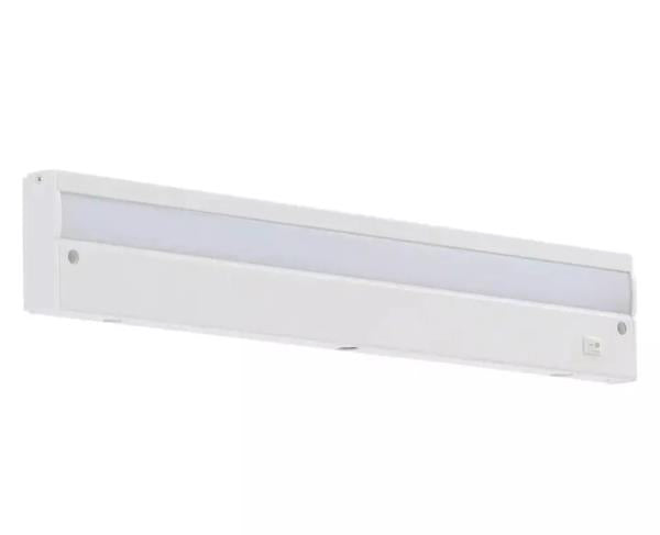 Commercial Electric 18 in. LED Direct Wire Under Cabinet Light, White