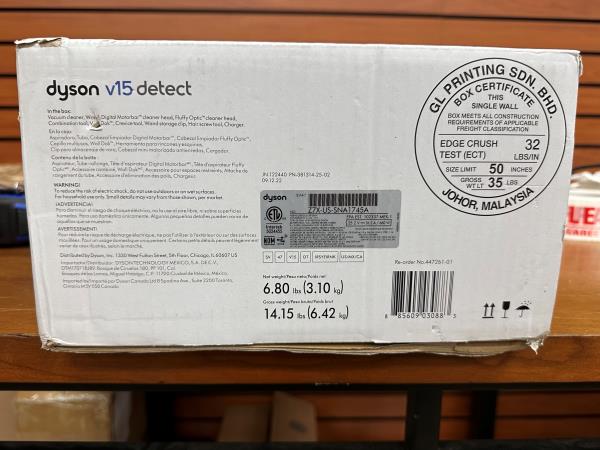 Dyson V15 Detect Vacuum | Nickel | New Sealed **READ