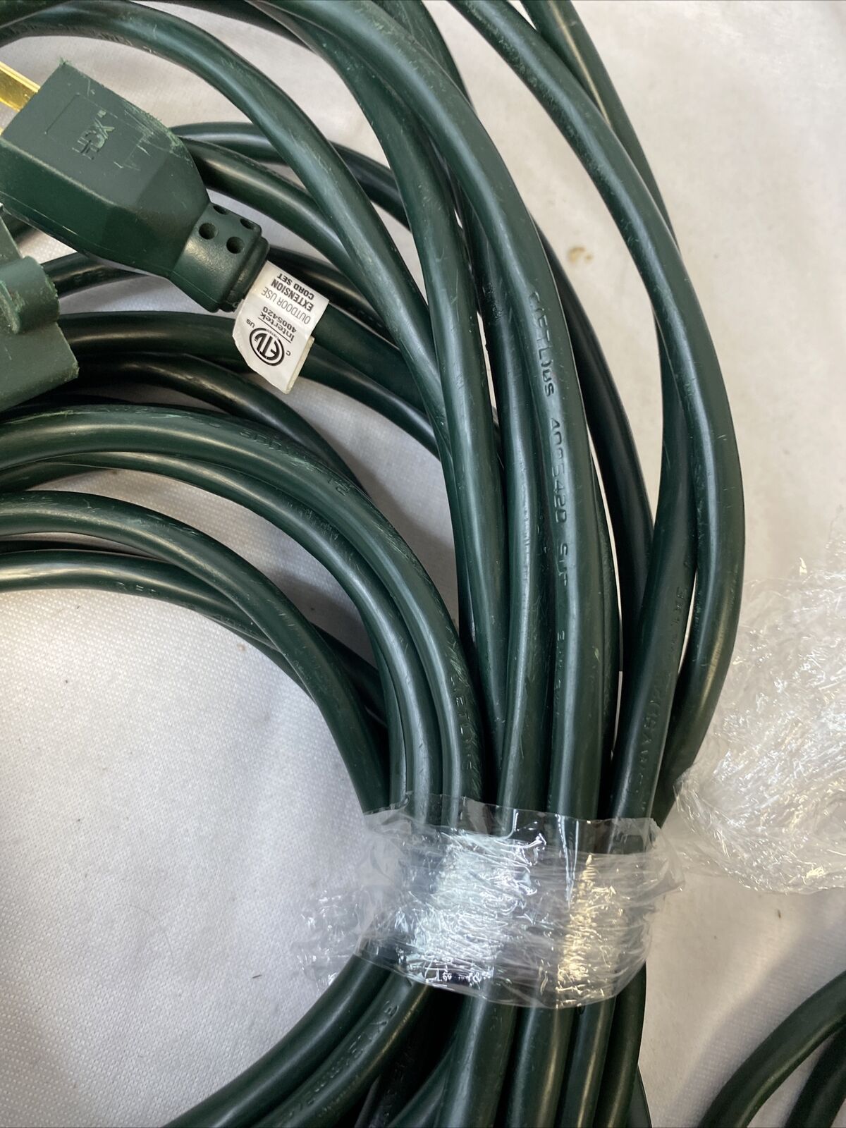 HDX 55 Ft. 16/3 Green Outdoor Extension Cord (1-Pack)