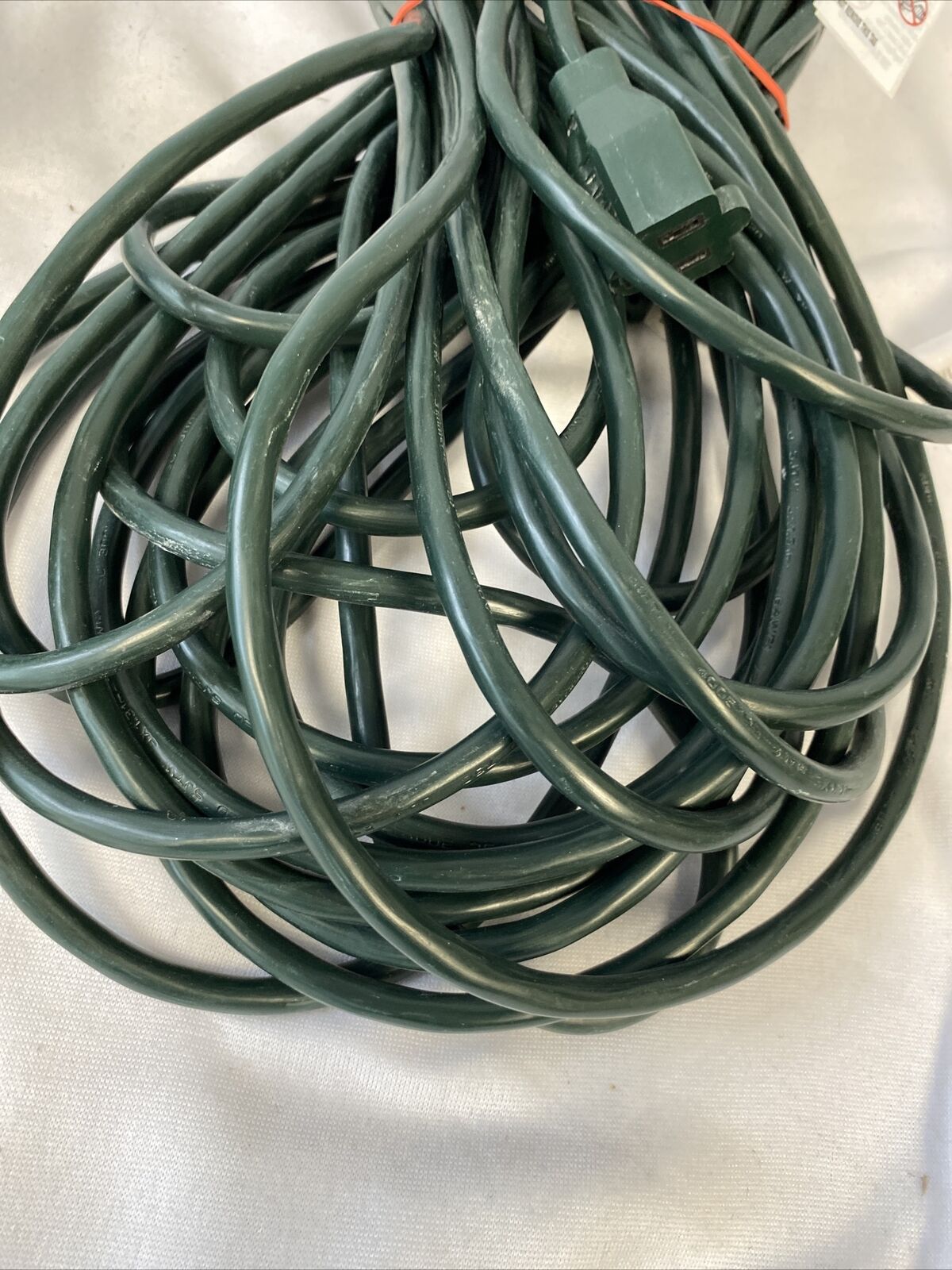 HDX 55 Ft. 16/3 Green Outdoor Extension Cord (1-Pack)