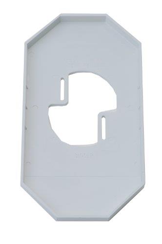 Arlington Industries 8100LP Wall Plates, MEGA, White