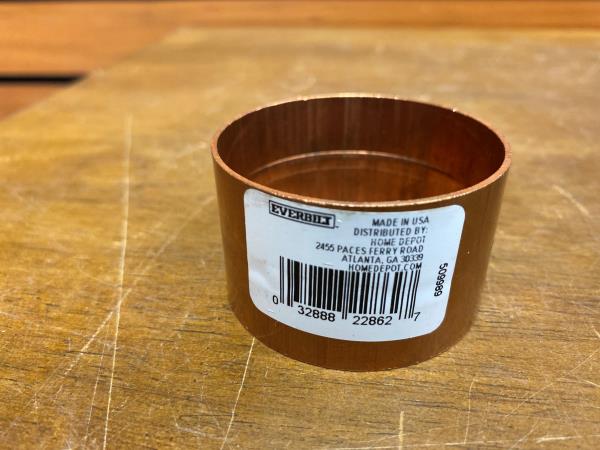 Copper Coupling 2" C x C 2-141A Everbilt