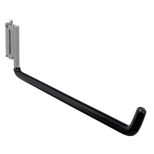 Grey Powder Coated Premium Extra-Long Extended Single Arm Hook (1-Pack)