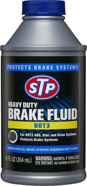 STP Heavy Duty Brake Fluid - DOT3  12 Oz.