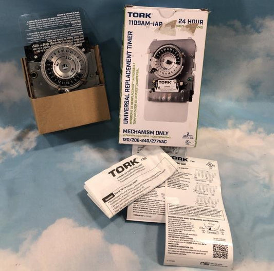 Tork 1109AM-IAP Mechanical Analog Timer Switch  40 Amp