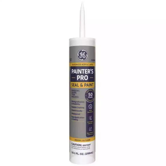 Painters Pro Seal and Paint 10 Oz. Clear All-Purpose Acrylic Latex Sealant, 12PK