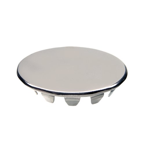 Danco 80246 Snap-in Sink Hole Cover for Use with All Standard Sinks 1-1/4 in W X 0.12 in H Stainless Steel