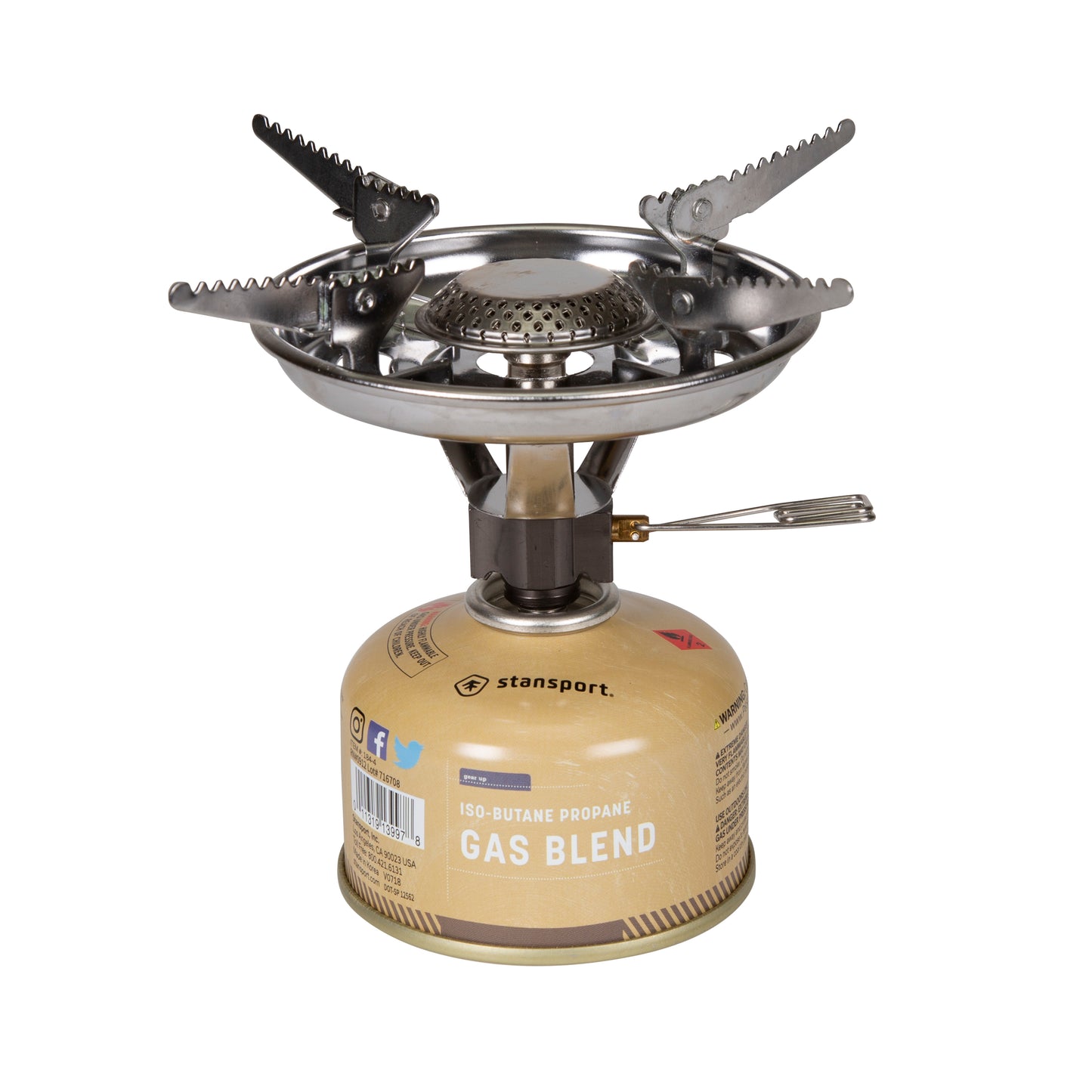 Stansport Backpackers Mini Butane Stove