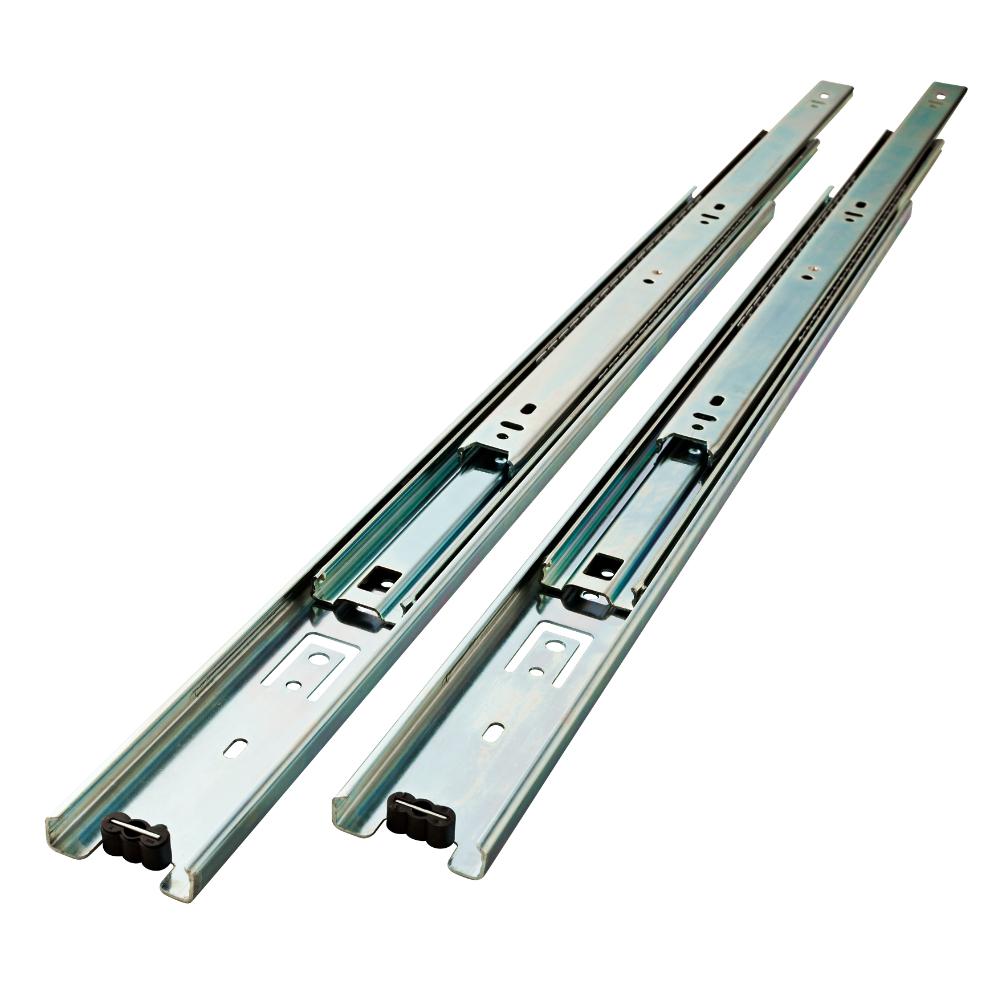 Everbilt 22 in. Full Extension Side Mount Ball Bearing Drawer Slide Set 1-Pair (2 Pieces)