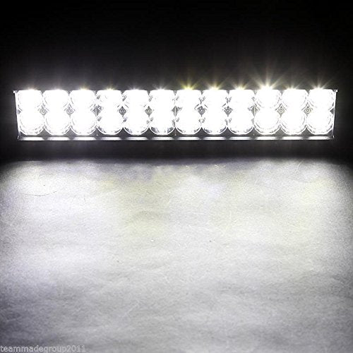 LED Light Bar Nilight 12 Inch 72W LED Work Light Spot Flood Combo LED Lights LED Bar Driving Fog Lights Jeep Off Road Lights Boat Lighting  2 Years Wa