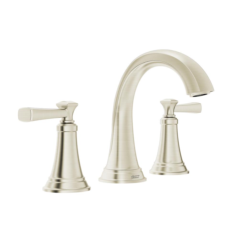 American Standard Rumson 8 in. Widespread 2-Handle Bathroom Faucet in Brushed Nickel