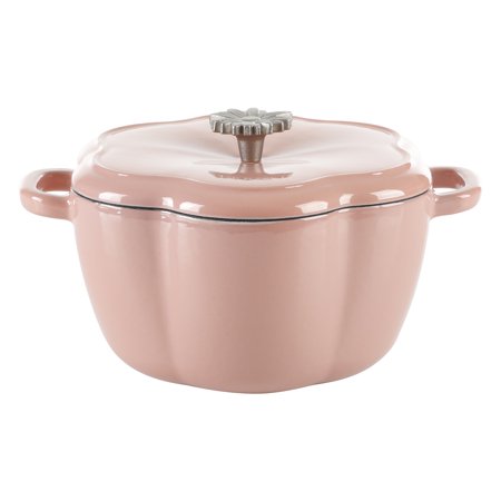 The Pioneer Woman Timeless Beauty Enamel on Cast Iron 3-Quart Dutch Oven  Pink