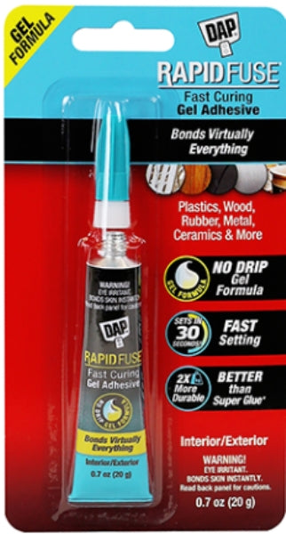 DAP RapidFuse 20 G Clear Multi-Purpose Adhesive Gel 7079800178