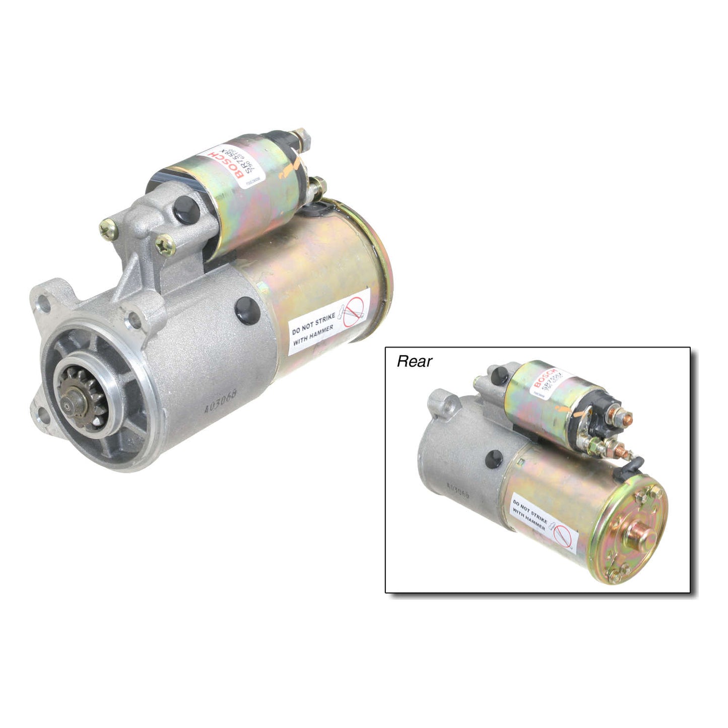 Bosch Premium 100% Remanufactured Starter, Bosch SR7558X