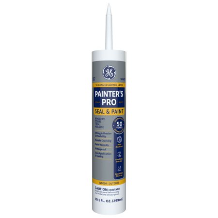 Henkel 1005070 10.1 Oz Pro Siliconized Acrylic Caulk, White