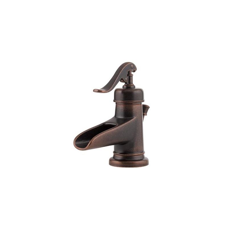 Pfister LF-042-YP0U Ashfield Single Control 4  Bathroom Faucet  Rustic Bronze