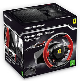 Thrustmaster FERRARI 458 SPIDER Racing Wheel and Pedals Bundle PC/XBOX