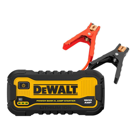 DEWALT 1600 Peak Amp Lithium Jump Starter with USB Power Bank