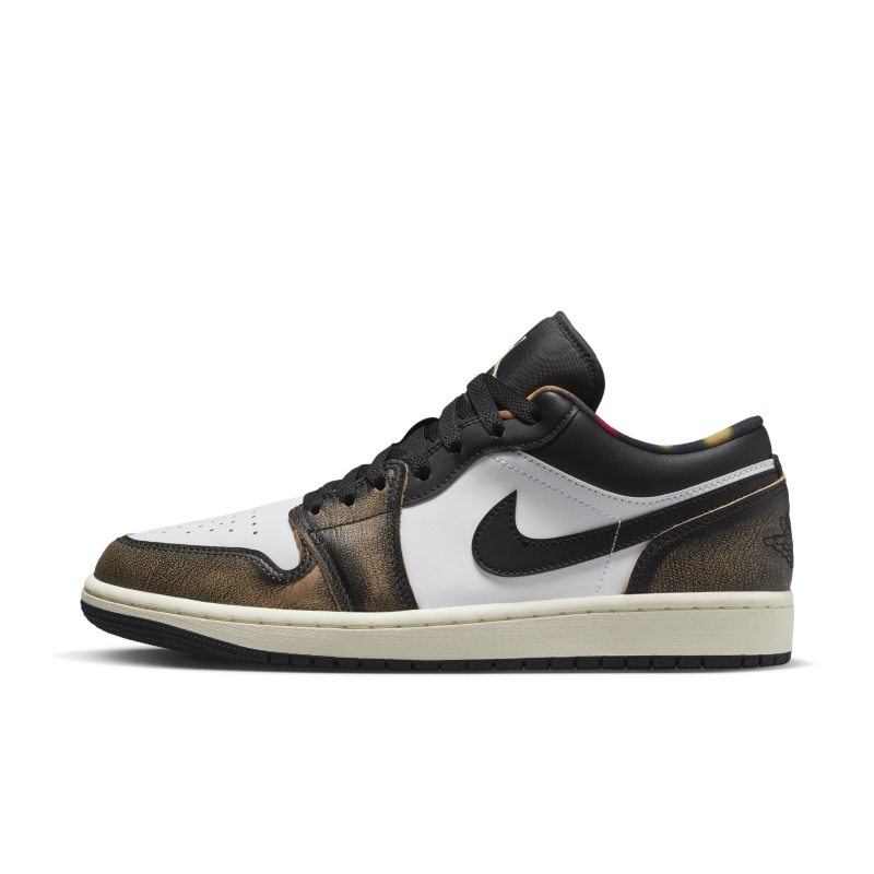 Men S Jordan 1 Low SE Black/White Onyx-White-Sail (DQ8422 001) - 11.5