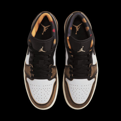 Men S Jordan 1 Low SE Black/White Onyx-White-Sail (DQ8422 001) - 11.5