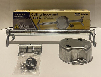 Raco Heavy Duty Ceiling Brace and Box Kit 936XL